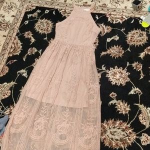 Halter Top Maxi Dress